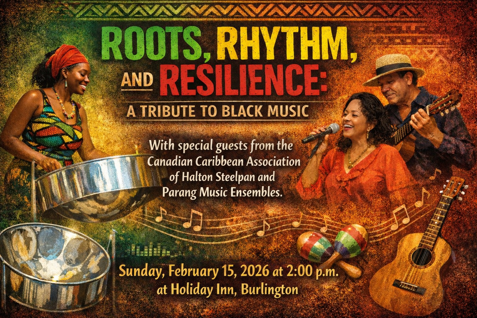 Roots, Rhythm, And Resilience: A Tribute To Black Music image